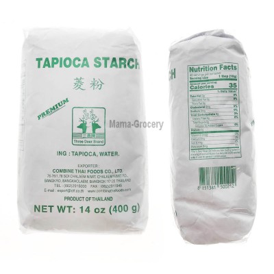 Three Deer Premium Tapioca Starch 400g